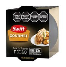 Pate de Foie Gourmet Pollo Swift 24 unidades por 85 gramos